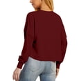 thumbnail image 3 of Soft Everyday Cardigan For Women Knit Top Casual Aesthetic Long Sleeve Button Down Oversized Sweater Jackets Outerwear, 3 of 9