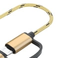 thumbnail image 4 of Cable Adaptador ANGGREK USB 3.0 A a Tipo C dorado, 4 of 8