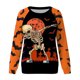thumbnail image 4 of Camisas Para Mujer Camisetas de Gran Tamaño Manga Larga Moda Casual Cosplay Impreso Cuello Redondo Sudadera Tops Blusa Odeerbi ODB136286, 4 of 5