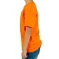 thumbnail image 2 of Ola Mari Unisex Kids Crew Neck T Shirt, Medium, Orange, 2 of 4