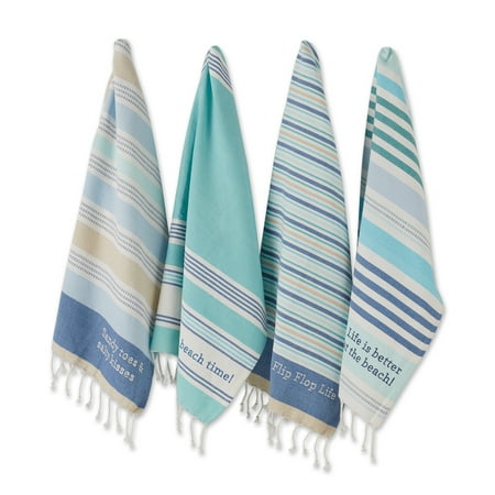

Beach House Vibes Embellished Dishtowel 4 Piece