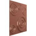 thumbnail image 2 of Ekena Millwork 19 5/8"W x 19 5/8"H Reece EnduraWall Decorative 3D Wall Panel, Universal Pearl Metallic Champagne Pink (12-Pack for 32.04 Sq. Ft.), 2 of 6