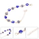 thumbnail image 4 of KAKOWELY Pulsera unisex con dije de ojo azul, cadena de mano y mal de ojo, 4 of 4