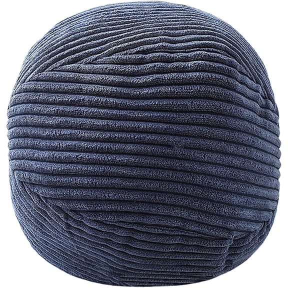 MIERES Washable Corduroy Bean Bag Slipcover, Large Size Round Lazy Sofa Cover for 5ft/6ft Bean Bag Chairs, Filler Not Included