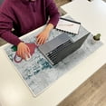 thumbnail image 3 of Sussexhome Large Mouse Pad for Desk - Cotton Mousepad for Desktop, Table, Office Desk Pad - Thin, Light, Portable Laptop Mat for Computer Mice - Machine Washable, Non-Slip, Foldable - 20" x 31.5", 3 of 8
