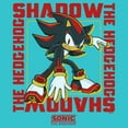 thumbnail image 2 of Girls Sonic the Hedgehog Shadow Text Frame T Shirt, 2 of 4