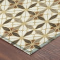 thumbnail image 3 of Addison Rugs Chantille Indoor/Outdoor Transitional Geometric Gold Machine Washable Rectangle Rug, 9' x 12', 3 of 8