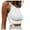 White, variant on Youmylove Womens Casual Tops Summer Solid Color Crop Top Square Neck Sleeveless Tie Up Vest Tee Shirt Slim Versatile Outfits