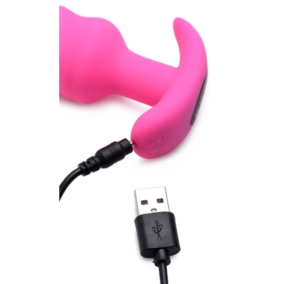 Bang! Vibrating Butt Plug w/Remote Control - Pink