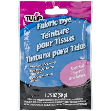 - Tulip Permanent Fabric Dye 1.76oz-Hot Bright Pink