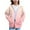 Pink, variant on Cethrio Girls Hoodies with Zipper, Long Sleeve Casual Gradient Print Spring Fall Sweatshirts for Girl Purple Size 7-8 T