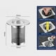 thumbnail image 1 of Filtro de Acero Inoxidable para Desagüe de Suelo | Colador para Desagüe de Lavabo | Protector de Malla Antiobstrucción Duradero para Desagües de Cocina y Suelo, 1 of 5