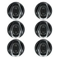 thumbnail image 1 of BOSS NX654 6.5" 400W 4-Way Car Audio Coaxial Speakers Stereo, Black (6 Speakers), 1 of 9