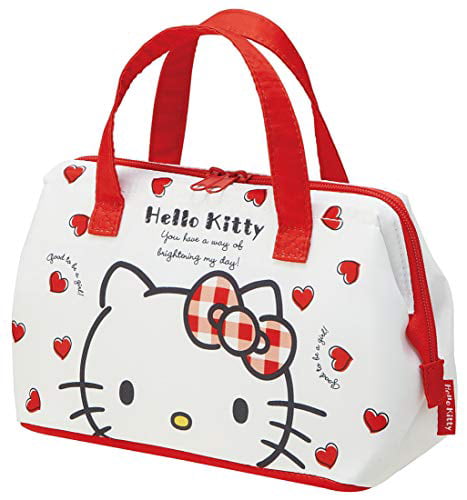 Skater die-cut Cooler bag Hello Kitty 70s Sanrio lunch back and reach back JP