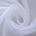 thumbnail image 2 of RT Designers Collection Cara Grommet Curtain Panel for Windows 54" x 84" White, 2 of 2