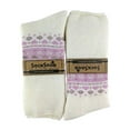 thumbnail image 2 of Sock Snob - Ladies Turn Over Top Warm Thermal Winter Nordic Bed Socks, 2 of 2