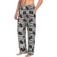 thumbnail image 2 of Daiia Haloween Pumpkins Men's Sleep Pant with Pockets and Drawstring,Pajama Pants-Medium, 2 of 9