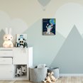 thumbnail image 3 of Stupell Industries Contemporary Moon Facts with Austronaut Black Framed Giclee Art, 11 x 14, by Sangita Bachelet, 3 of 7
