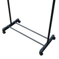 thumbnail image 6 of ChicHomey Adjustable Clothing Hanging Rack,Adjustable Height 35-62 Inches,22 lbs Capacity,for Bedroom/Store, with Wheels (Rectangular), 6 of 9