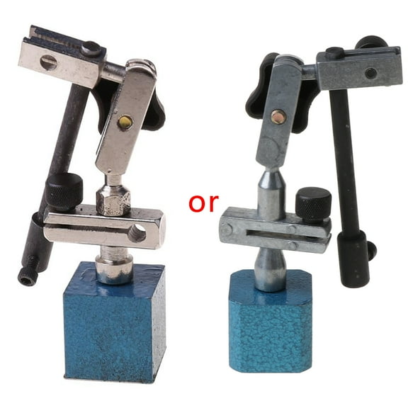 JUNTEX Magnetic Base Stand Base Arm Fitting for Digital Dial Indicator Gauge Durable