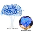 thumbnail image 5 of Soft Silicone Glowing Aquarium Simulation Coral with Sucker Aquatic Artificial Water Plants Blue, 5 of 7