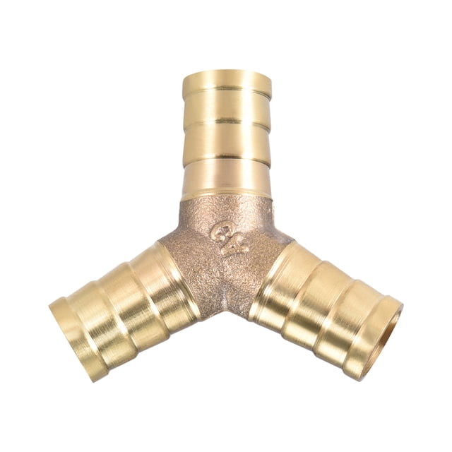 Conector de latón en forma de Y de 10 mm o 3/8" ID, 5 piezas, 12 mm 1