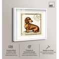 thumbnail image 2 of Postal Pup Shadowbox Print Cute Art Prints by Art Remedy, White Frame, 30 x 30, 2 of 6