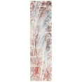 thumbnail image 4 of SAFAVIEH Vintage Persian Roswell Abstract Polyester Area Rug, Blue/Brown, 5' x 5' Square, 4 of 9