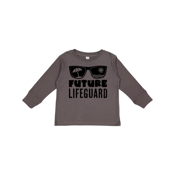 Inktastic Future Lifeguard- Sunglasses Boys or Girls Long Sleeve Toddler T-Shirt