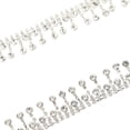 thumbnail image 4 of Rhinestone Fringe, Exquisite Processing Rhinestone Fringe Trim DIY Production Fringed Look Practicality  For Theme Party For Festival For Wedding, 4 of 8