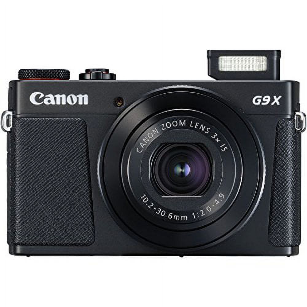 Canon PowerShot G9 X Mark II Digital Camera (Black) (International Model) - Standard Kit - image 2 of 4