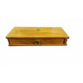 thumbnail image 3 of Brass Vintage Scale Weighing Machine with Wood Box, 3 of 3