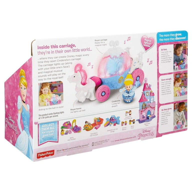 Disney Princess Cinderella's Lights Sounds Carriage by Little