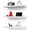 WHITE, variant on Set of 3 Floating Shelves for Wall Living Room Decor Wall Mounted Shelves with Lip for Display Picture Ledge Shelf for Bedroom