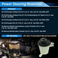 thumbnail image 2 of Unique Bargains No.3R-901/YL8Z3A697BA/EC0232690 Power Steering Reservoir for Ford Escape 2003-2007 Leak-Proof Power Steering Fluid Reservoir for Mercury Mariner 05-07 Steering Pump Reservoir with Cap, 2 of 7