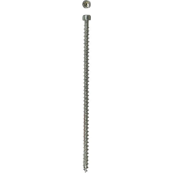 SPAX 42110106016045 14 x 6-1/4" SPAX Truss/Rafter Screw - 50/BX — Construction & DIY Use, Standard Hardware Spec