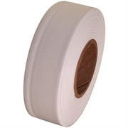 Tape Planet Flagging Tape 1-3/16 inch x 150 ft Non-Adhesive Plastic Ribbon, White