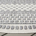 thumbnail image 4 of SAFAVIEH Milos Salvador Geometric Indoor/Outdoor Area Rug, Beige/Grey, 6'7" x 6'7" Round, 4 of 13
