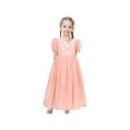 thumbnail image 2 of Vestido de Niña Florista Rosa Princesa Boda Formal Baile Fiesta Certamen 7 Años, 2 of 7