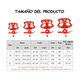 thumbnail image 2 of Pechera Arnés Con Bandas Talla M Malubero Rojo, 2 of 5