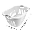 thumbnail image 4 of Cesta para Ropa Plastic Trends Primavera Blanco 54 Litros, 4 of 4