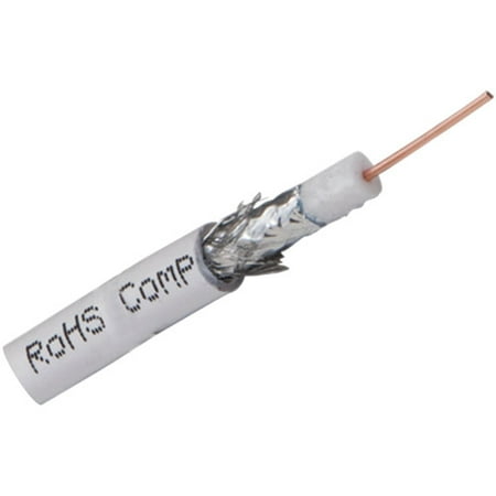 Monster Cable CI RG6 W PB500 Contractor Series RG6 Cable, 500', Dual Shield