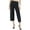 Anne Black, variant on Anne Klein Womens High Rise Wide Leg Cropped Pants