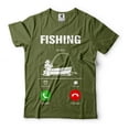 thumbnail image 4 of Mens Fishing Shirt Fishing Calling Shirt Gift For Men Husband Fishing Tee Father's Day Fishing Tee, 4 of 6