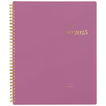 Cambridge WorkStyle Balance 2025 Weekly Monthly Planner, Red Violet, 8.5" x 11"