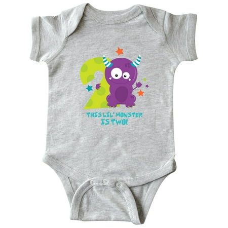 

Inktastic Monster 2nd Birthday Gift Baby Boy or Baby Girl Bodysuit