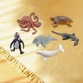 thumbnail image 4 of TISHITA 10x Modèle d'Animal Marin, Aides Pédagogiques Éducatives pour la Vie Marine, 4 of 8