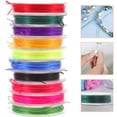 thumbnail image 3 of 10 Rolls of Diy Handcraft Thread Elastic Ropes Jewelry Making Supplies Elastic Bracelet Rope, 3 of 8
