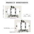 thumbnail image 3 of Love Home Switch Cover Decorative Wall Plate 3-Gang Screwless Standard Size, 3 of 5