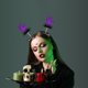 thumbnail image 5 of Fiudx Ofertas de la semana Nueva pinza para el pelo de Halloween, decoración de fiesta fantasma, accesorios fotográficos, pinza para el pelo de calabaza fantasma para niños y adultos, 5 of 5